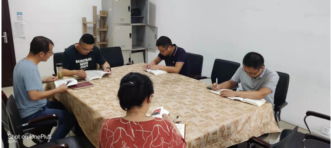 汽车维修教研室党支部开展党史学习教育和教研活动