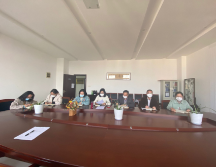 物流管理学院召开迎评工作推进会