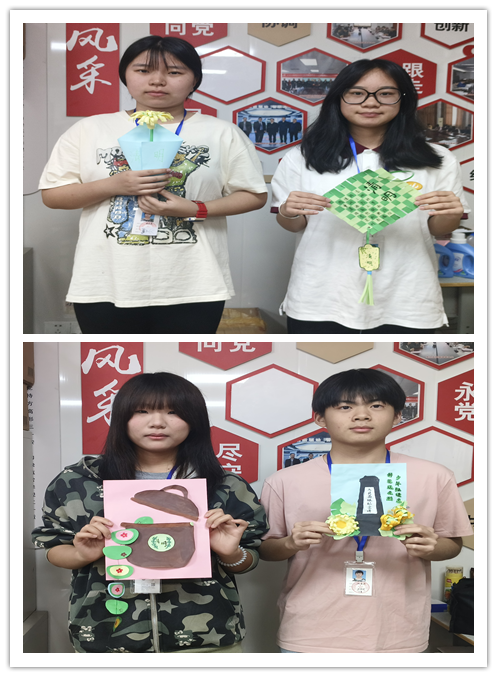 清明手作寄相思,传承文化正当时——信息管理学院开展清明节手工制作活动