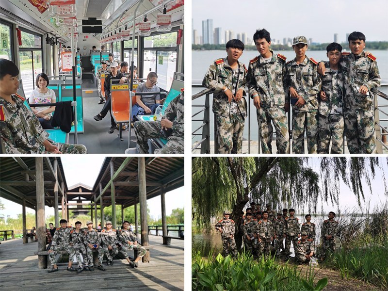 “庆国庆、迎中秋，师生共游蠡园” ——船舶工程学院组织大理新生徒步游蠡园