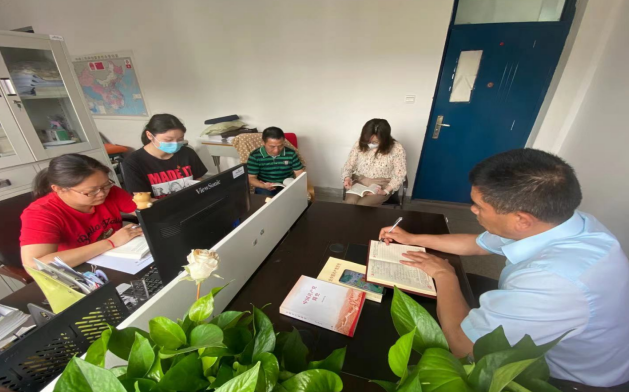 英语教研室党支部开展党史学习教育