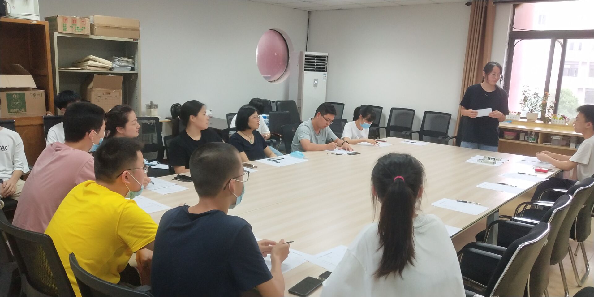 信息管理学院召开学生会换届选举