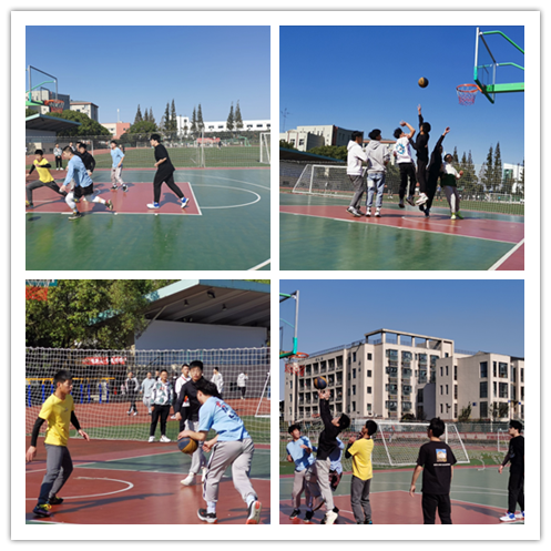 信息管理学院举办校园文化艺术节之校园篮球比赛